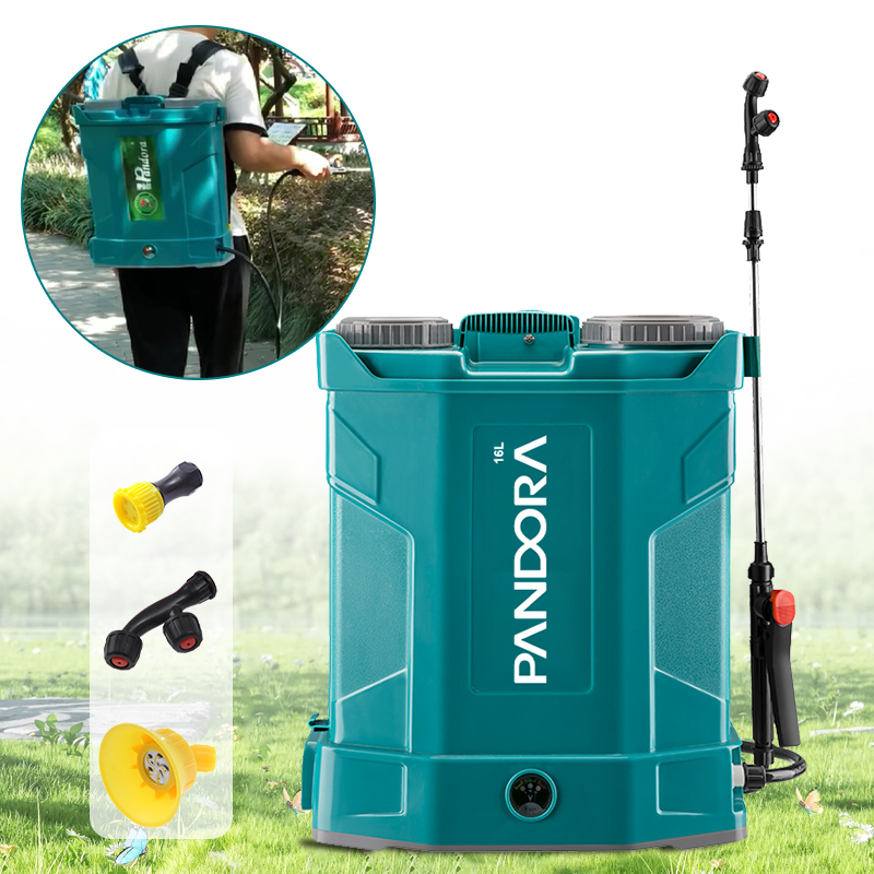 Pandora High End 16L Garden Knapsack Electric Pump Sprayer With Waist Pad lithium Battery sprayers