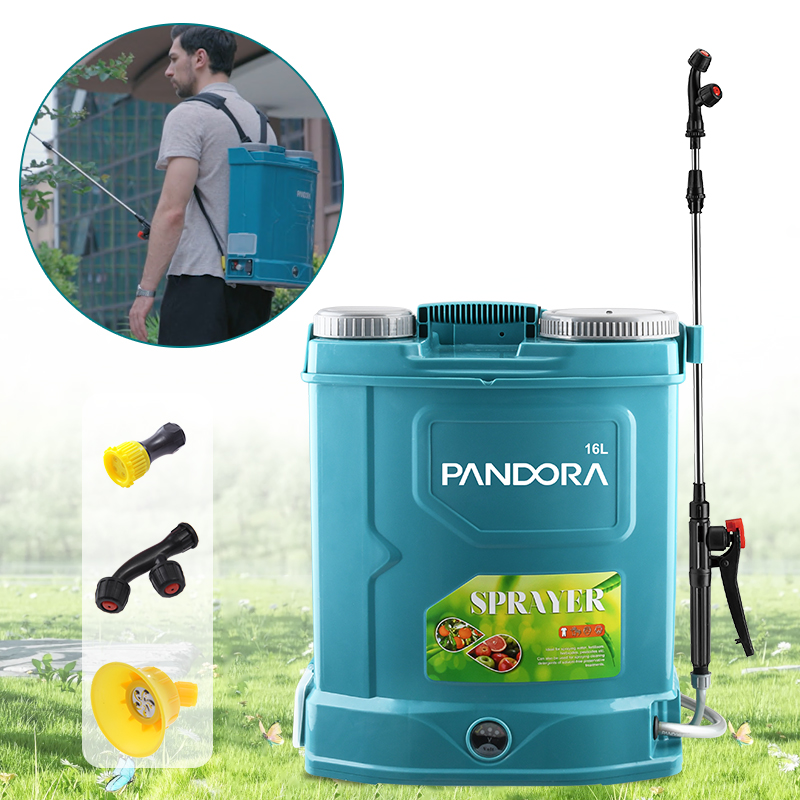 Pandora OEM ODM Battery Operated Knapsack Sprayer 16 Liters Agriculture Electric Sprayer