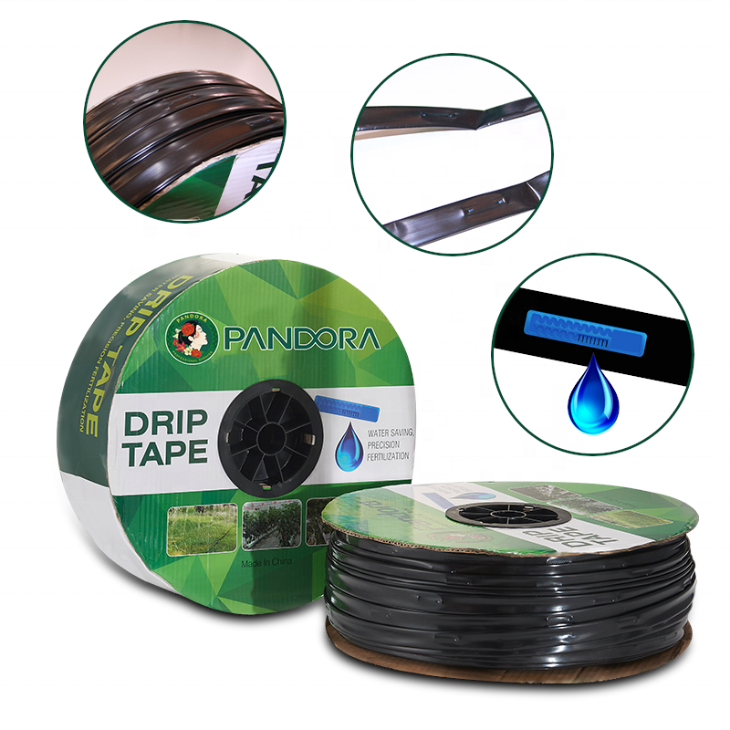 Drip irrigation 16mm flat dripper drip tape